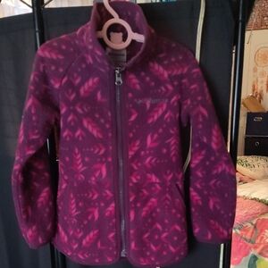 Columbia Kids' Purple and Pink Patterned Jacket